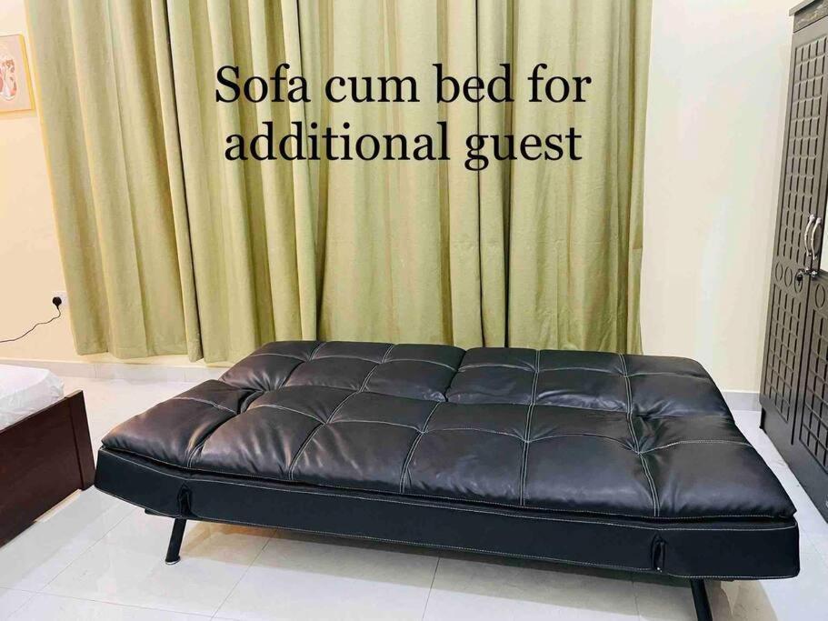 Luxury Private Studio Apartment Close To Airport อาบูดาบี ภายนอก รูปภาพ